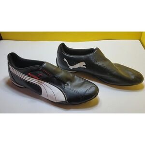 Puma Testastretta II Mid Mens Shoes Black White Red Motorsport 185999 02 US 13